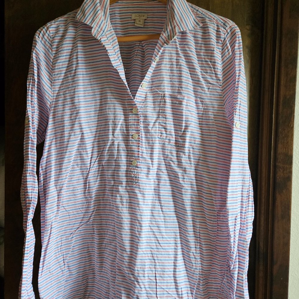 J.Crew Henley Blouse